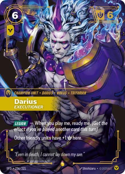 Darius, Executioner (Overnumbered)