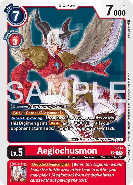 Aegiochusmon (Official Store Tournament 2026 Vol. 1) - Digimon Card Game