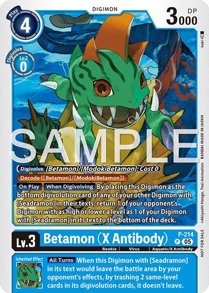 Betamon (X Antibody) (Official Store Tournament 2026 Vol. 1)