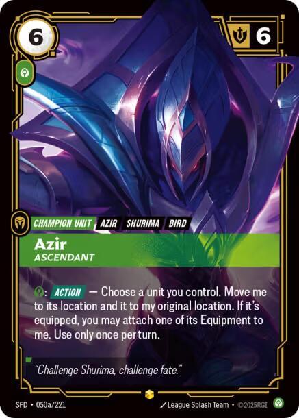 Azir, Ascendant (Alternate Art)