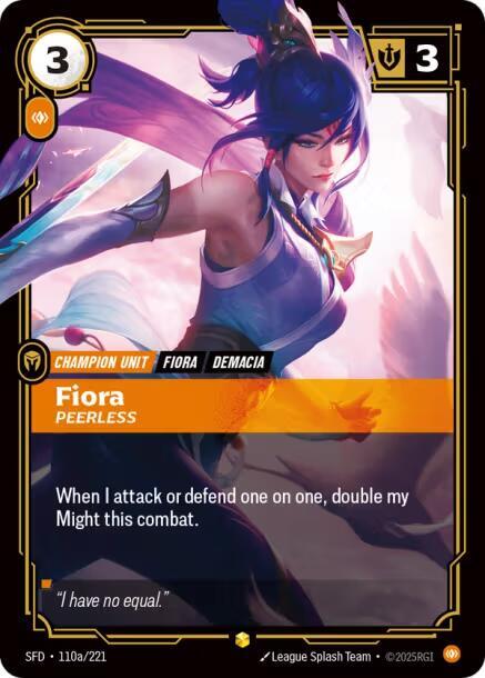 Fiora, Peerless (Alternate Art)