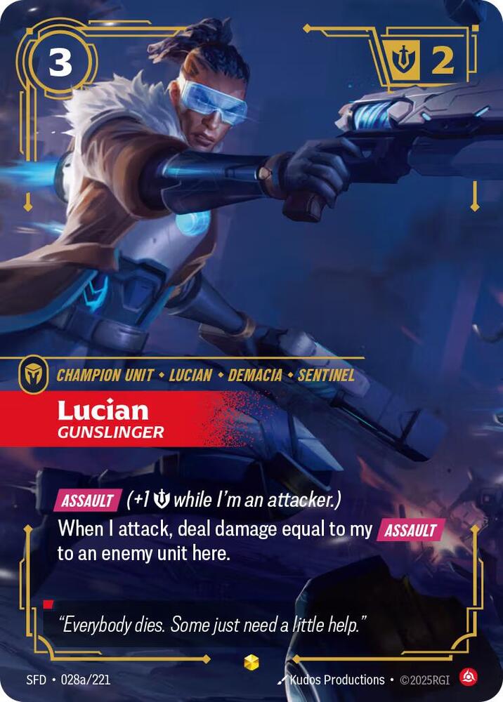Lucian, Gunslinger (Alternate Art)