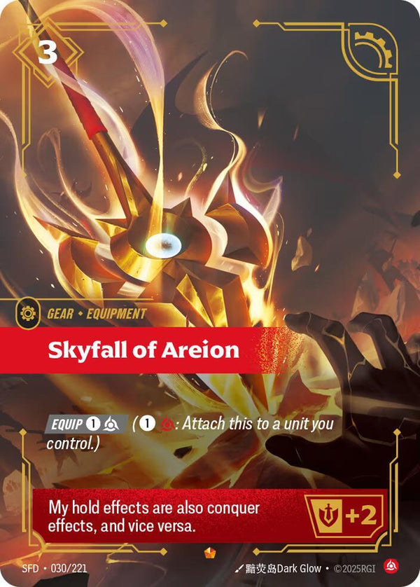 Skyfall of Areion - Riftbound: League of Legends TCG