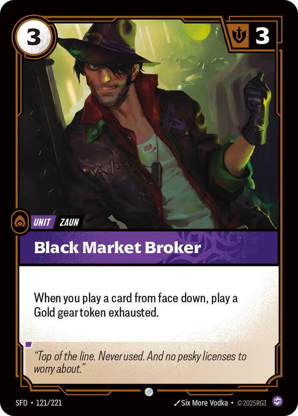 Black Market Broker - Riftbound: League of Legends TCG