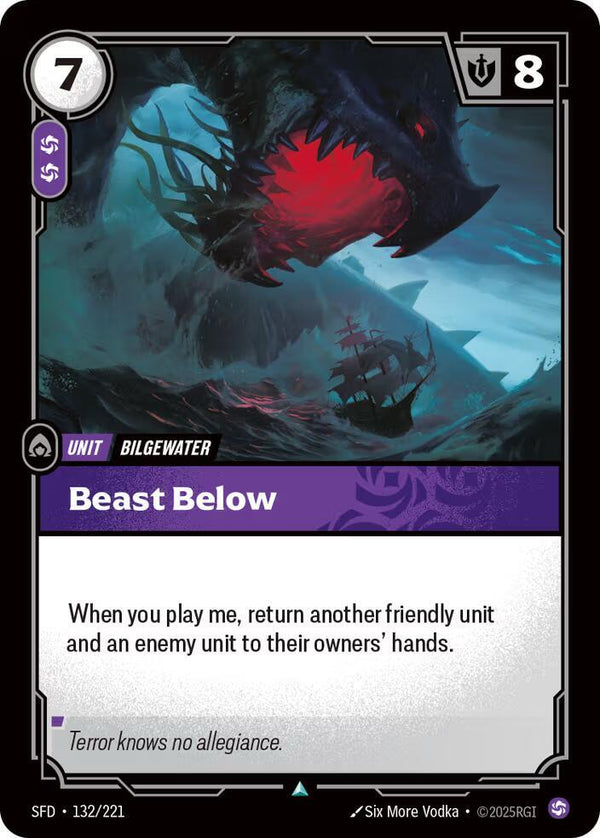 Beast Below - Riftbound: League of Legends TCG