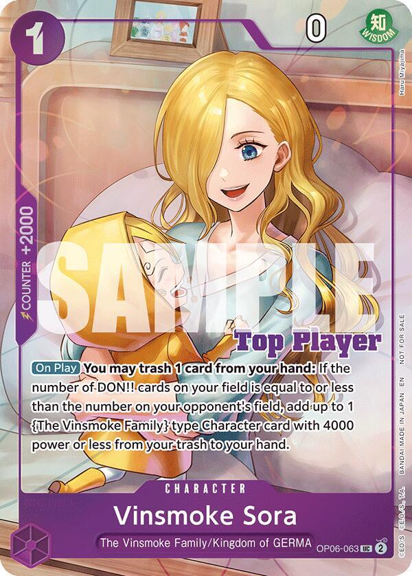 Vinsmoke Sora (CS 25-26 Top Player Pack Vol. 2)