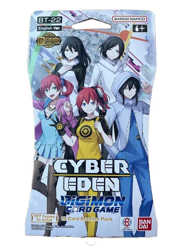 Cyber Eden Sleeved Booster Pack