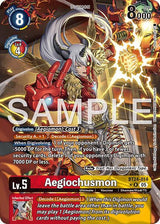 Aegiochusmon (Alternate Art) - Digimon Card Game