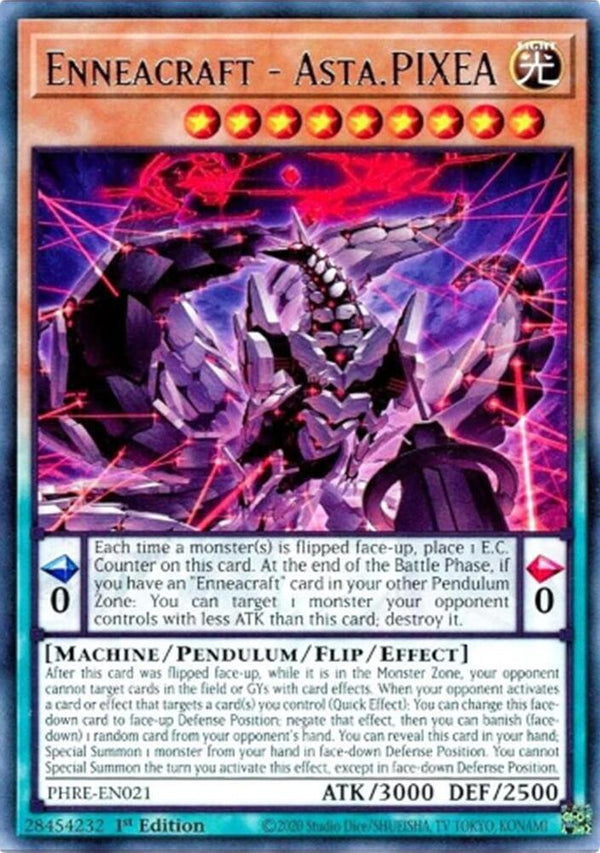 Enneacraft - Asta.PIXEA (Super Rare) (PHRE-EN021) - Yu-Gi-Oh!