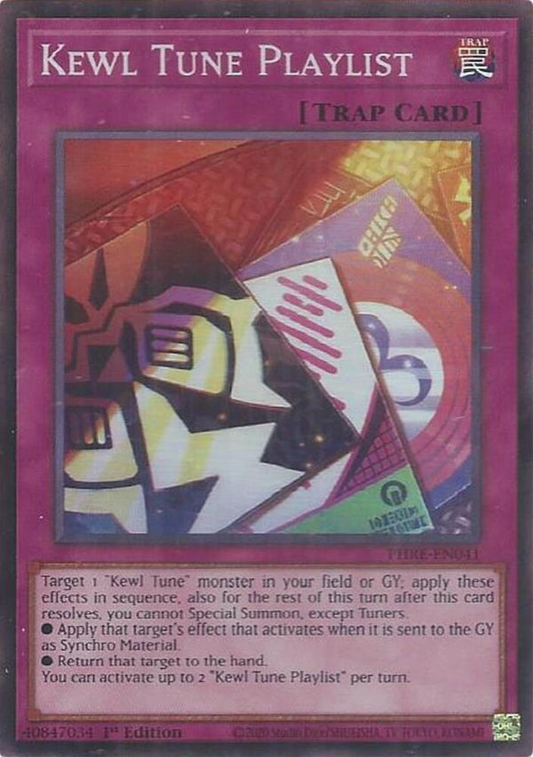 Kewl Tune Playlist (Super Rare) (PHRE-EN041) - Yu-Gi-Oh!