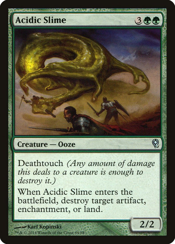 Acidic Slime [Duel Decks: Jace vs. Vraska] - Magic: The Gathering