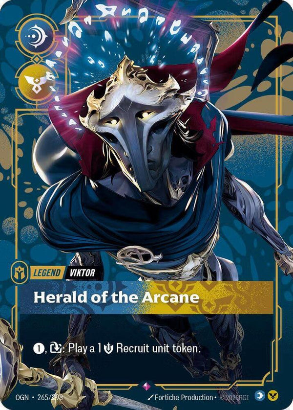 Viktor, Herald of the Arcane (Metal) (Best Of) - Riftbound: League of Legends TCG