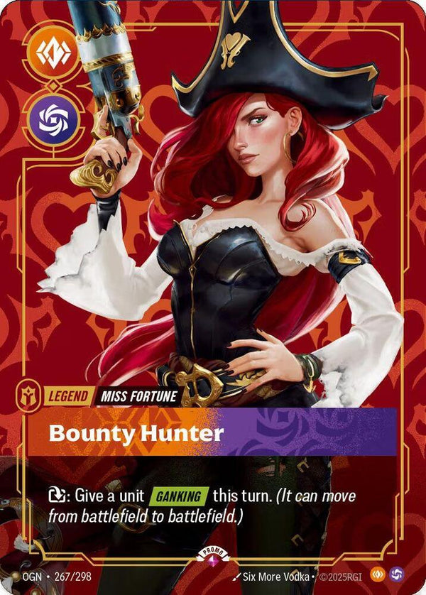 Miss Fortune, Bounty Hunter (Metal) (Best Of) - Riftbound: League of Legends TCG