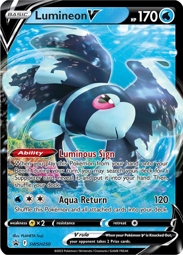 Lumineon V (SWSH250) [Sword & Shield: Black Star Promos] - Pokémon