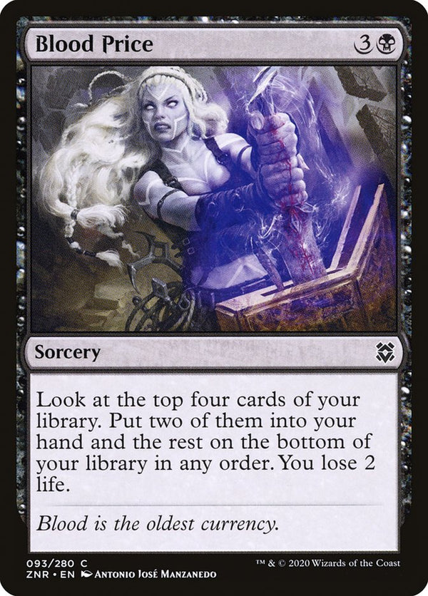 Blood Price [Zendikar Rising] - Magic: The Gathering