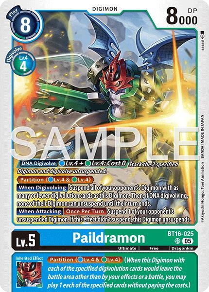 Paildramon - BT16-025 (Reprint)