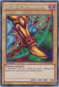 Left Leg of the Forbidden One (LCYW-EN303) [Secret Rare] - Yu-Gi-Oh!