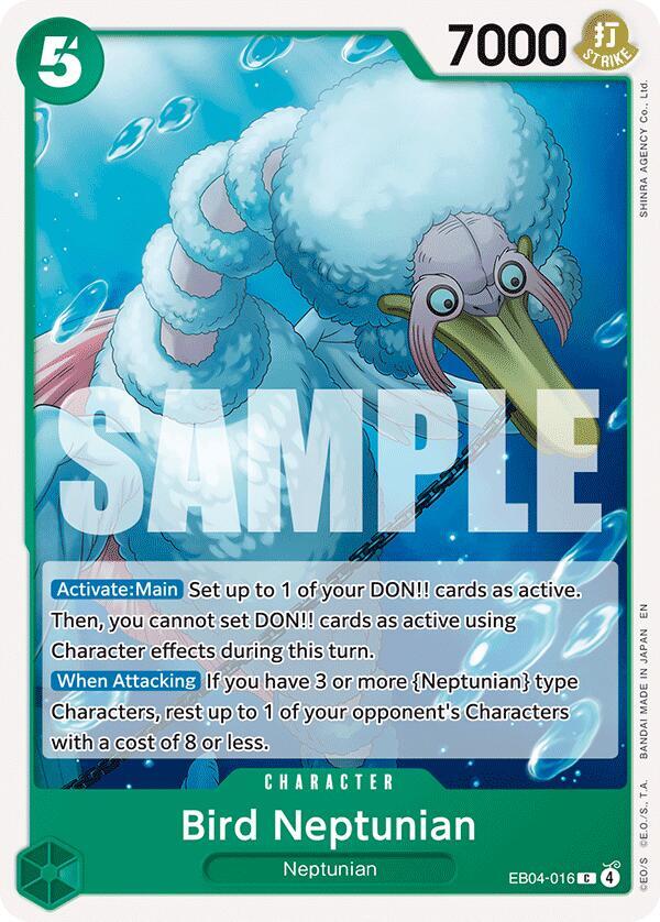 Bird Neptunian - One Piece Card Game