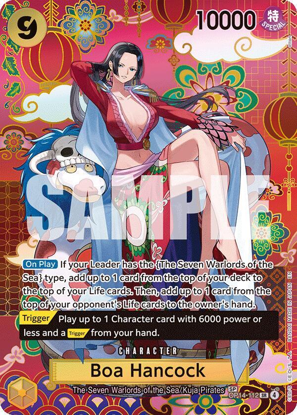 Boa Hancock - OP14-112 (SP) - One Piece Card Game