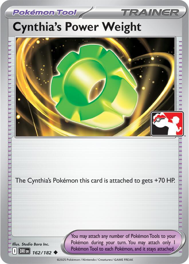 Cynthia's Power Weight - 162/182