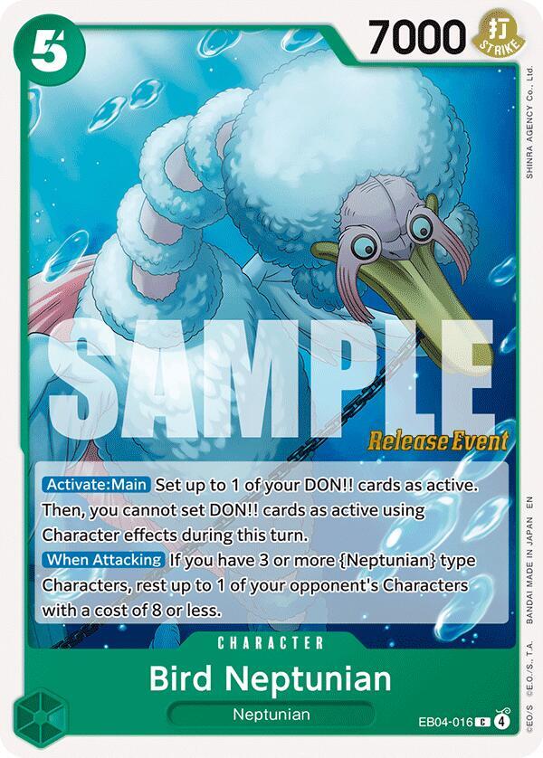 Bird Neptunian - One Piece Card Game