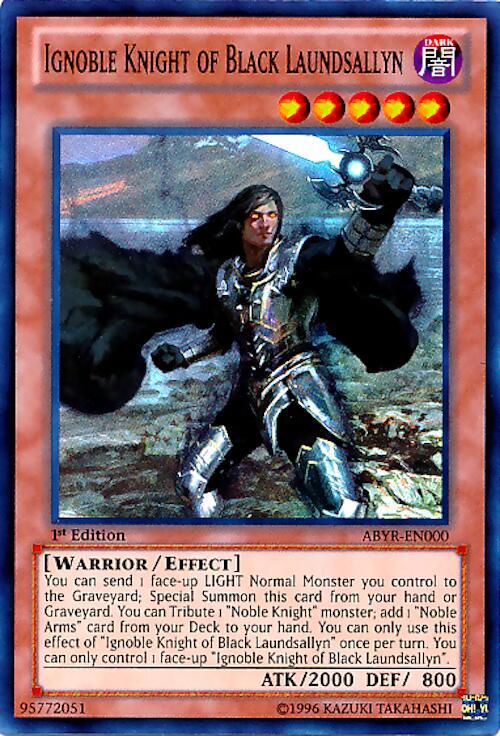 Ignoble Knight of Black Laundsallyn