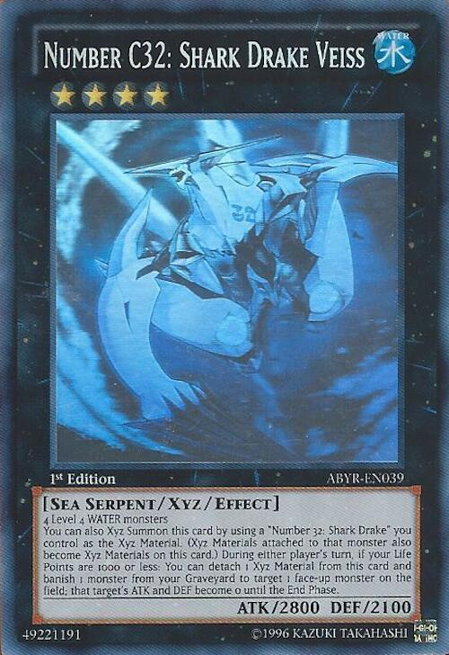 Number C32: Shark Drake Veiss (Ghost Rare)