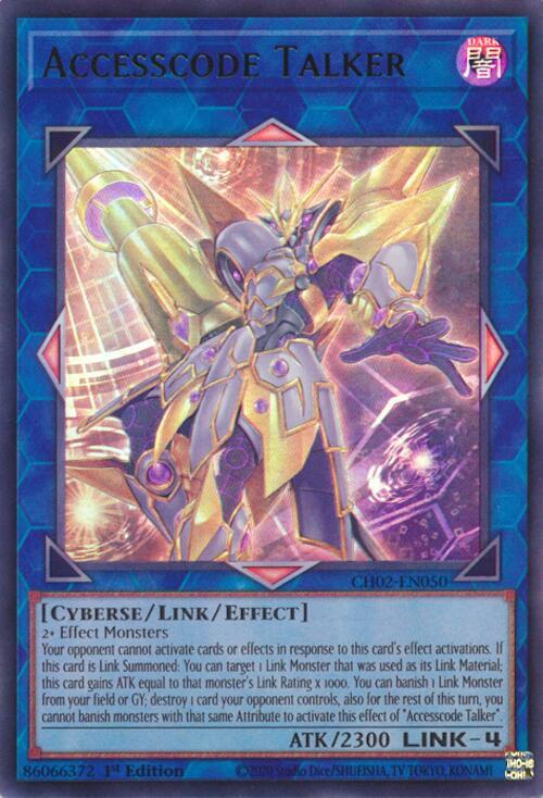 Accesscode Talker (CH02-EN050) [Ultra Rare] - Yu-Gi-Oh!