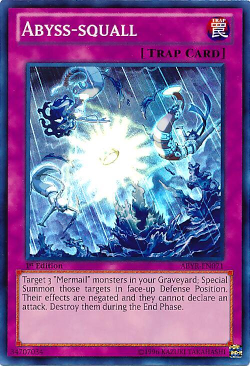 Abyss-squall (ABYR-EN071) [Super Rare] - Yu-Gi-Oh!