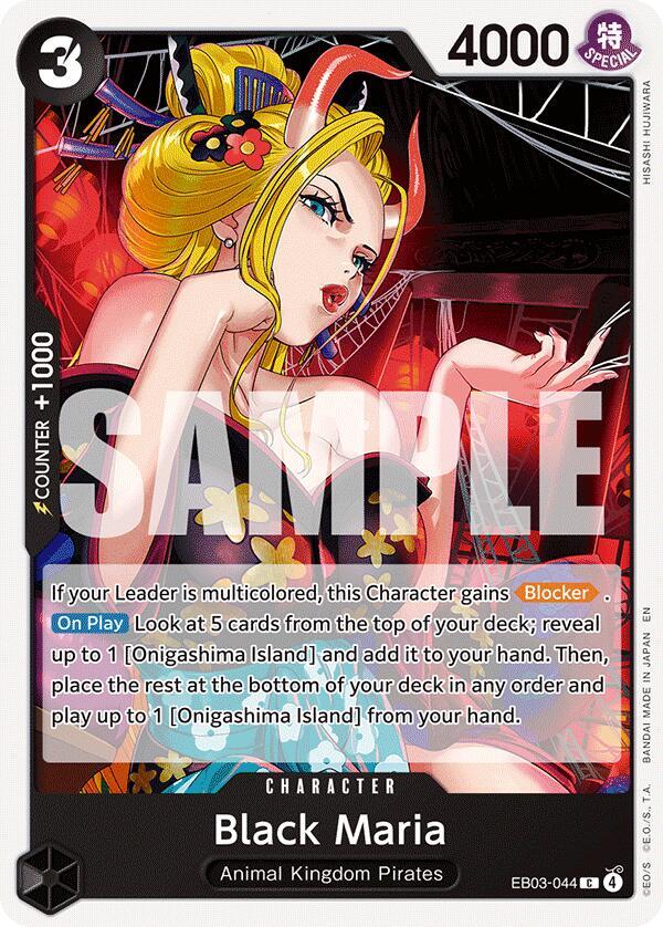 Black Maria - One Piece Card Game