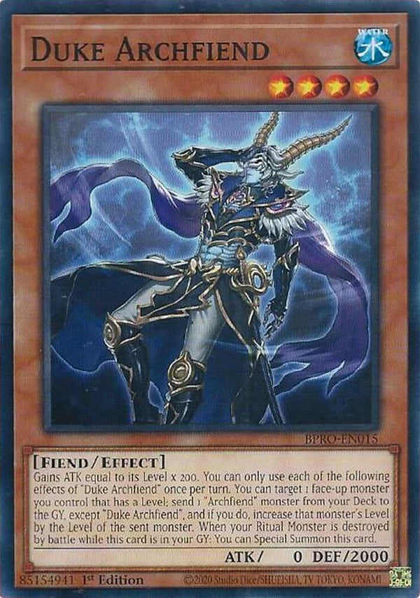 Duke Archfiend (BPRO-EN015) [Common] - Yu-Gi-Oh!