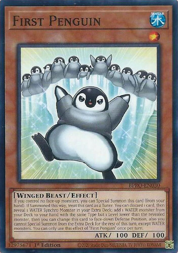 First Penguin (BPRO-EN030) [Common] - Yu-Gi-Oh!