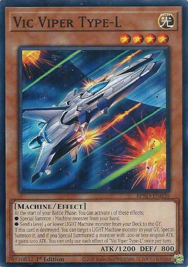 Vic Viper Type-L (BPRO-EN020) [Common] - Yu-Gi-Oh!