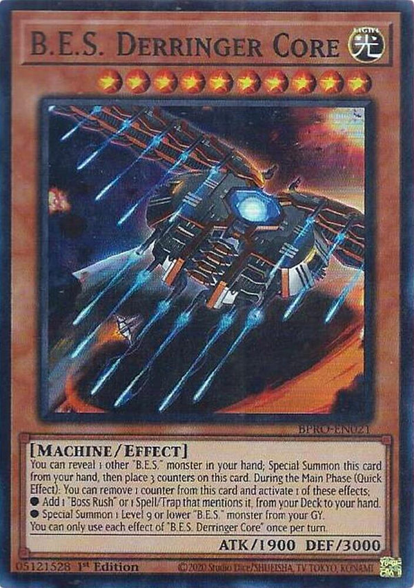 B.E.S. Derringer Core (BPRO-EN021) [Super Rare] - Yu-Gi-Oh!