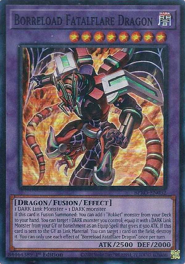 Borreload Fatalflare Dragon [BPRO-EN032] Super Rare - Yu-Gi-Oh!