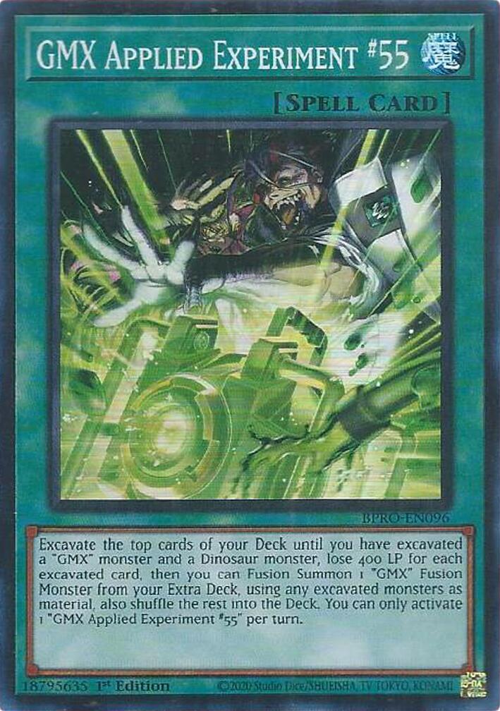 GMX Applied Experiment #55 [BPRO-EN096] Super Rare