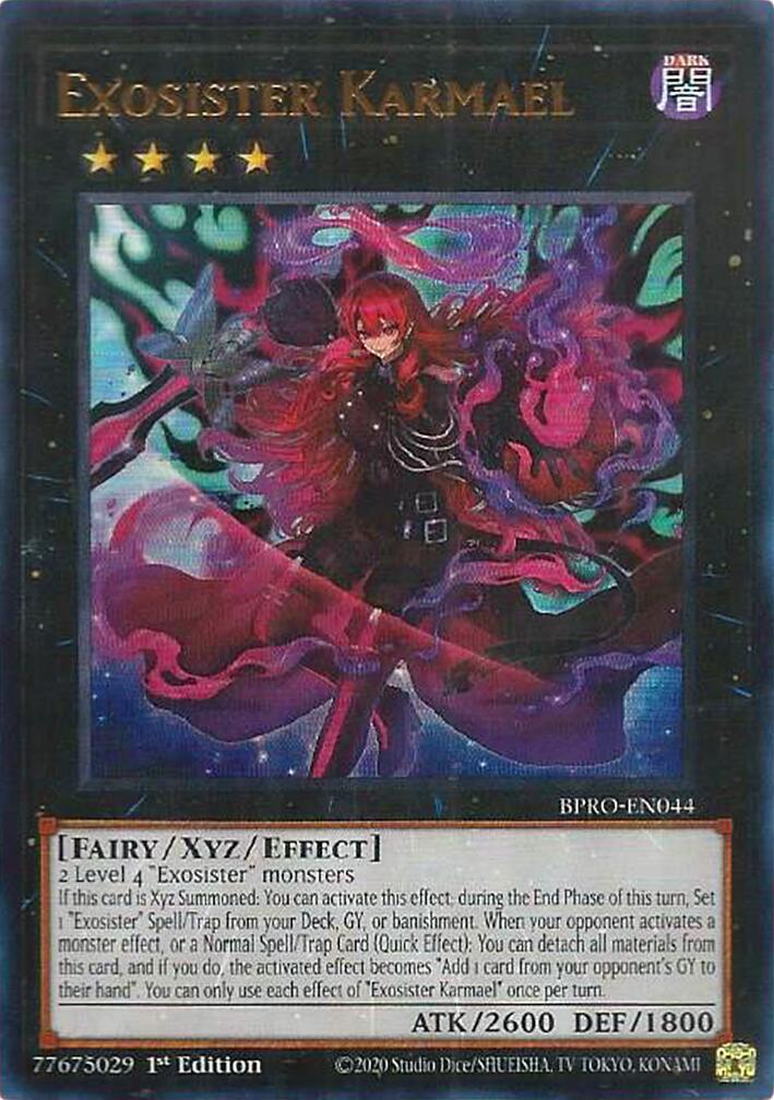 Exosister Karmael [BPRO-EN044] Ultra Rare