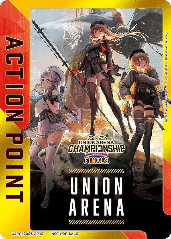 Action Point Card (AP12) (25-26 Finals) - Union Arena
