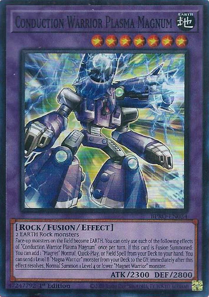 Conduction Warrior Plasma Magnum [BPRO-EN034] Super Rare