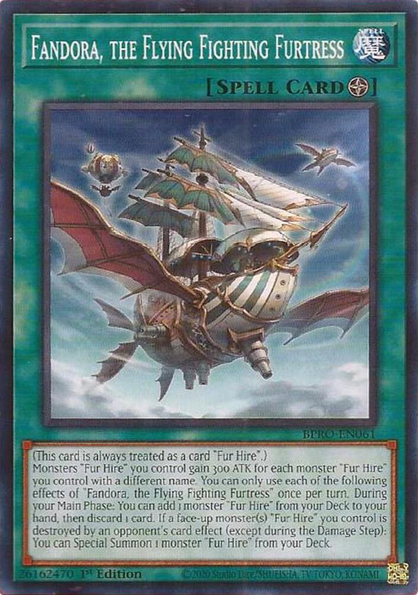 Fandora, the Flying Fighting Furtress (BPRO-EN061) [Common] - Yu-Gi-Oh!