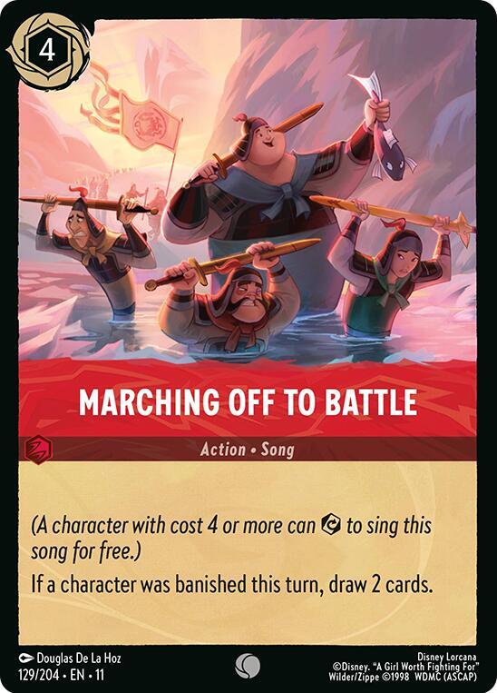Marching Off to Battle