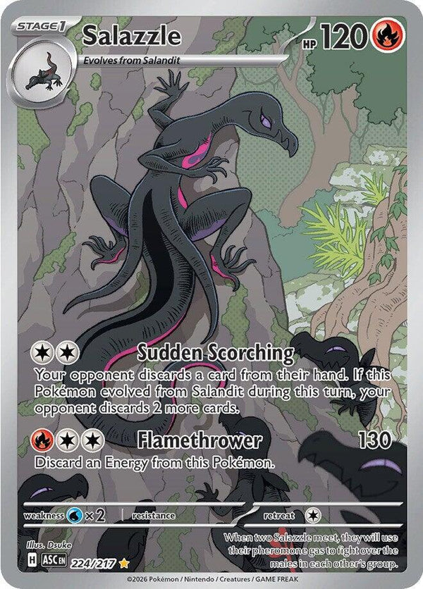 Salazzle - 224/217 (ASC 224/217) - Pokémon