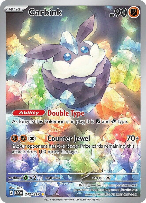 Carbink - 242/217 (ASC 242/217) - Pokémon