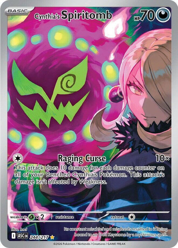Cynthia's Spiritomb - 244/217 (ASC 244/217) - Pokémon