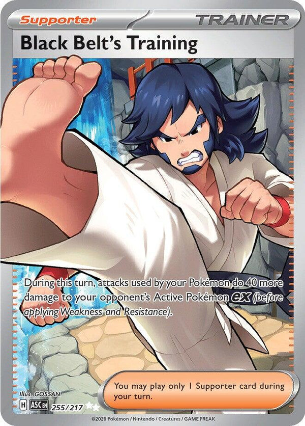 Black Belt's Training (255/217) [Mega Evolution: Ascended Heroes] - Pokémon