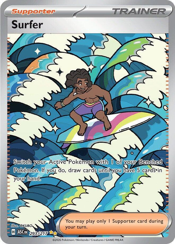 Surfer - 293/217 (ASC 293/217) - Pokémon
