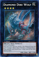Diamond Dire Wolf (CBLZ-EN051) [Secret Rare] - Yu-Gi-Oh!