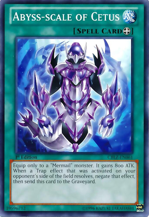 Abyss-scale of Cetus (CBLZ-EN061) [Common] - Yu-Gi-Oh!