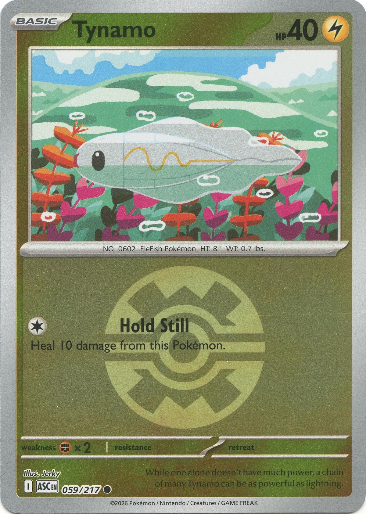 Tynamo (059/217) (Quick Ball) [Mega Evolution: Ascended Heroes]