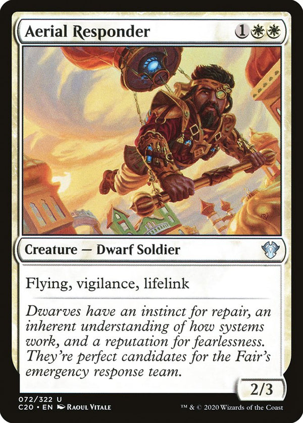 Aerial Responder [Commander 2020] - Magic: The Gathering